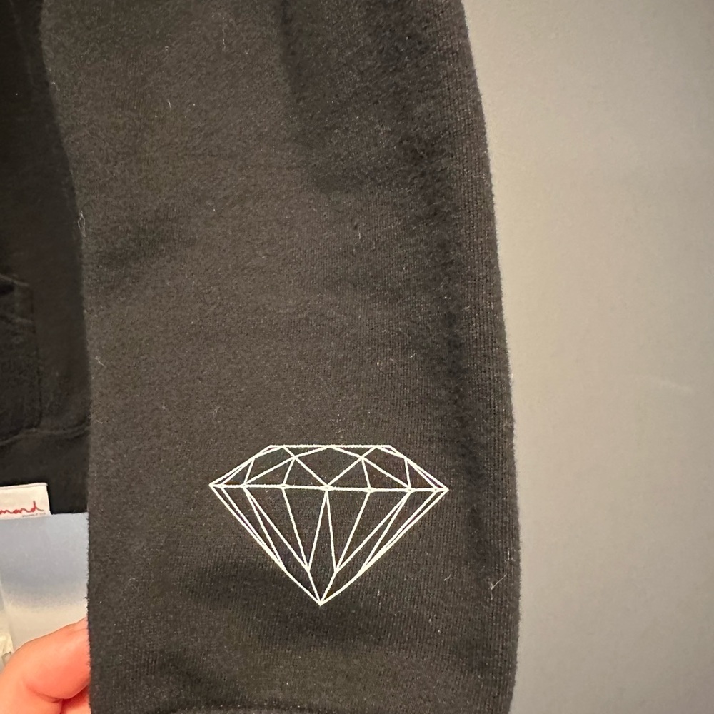Diamond Supply Co. Men's Hoodie Yacht Club Vintage. Size Medium. Worn Once - Picture 4 of 5
